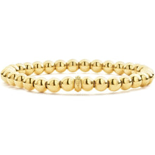 Load image into Gallery viewer, Lagos 18K Caviar Gold 6mm Ball Stretch Bracelet
