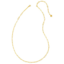 Load image into Gallery viewer, Kendra Scott Gold Courtney Paperclip Necklace