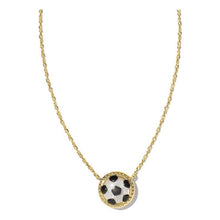 Load image into Gallery viewer, Kendra Scott Soccer Necklace in Ivory Mother of Pearl