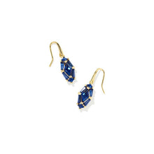 Load image into Gallery viewer, Kendra Scott Lindy Rae Gold Drop Crystal Earrings