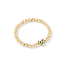 Load image into Gallery viewer, Kendra Scott Gold Holland Heart Stretch Bracelet