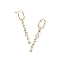 Load image into Gallery viewer, Kendra Scott Gold Mini Elisa Abbie Convertible Huggie Earrings