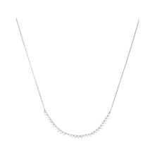 Load image into Gallery viewer, Not Your Basic Chain Necklace in White Diamondettes