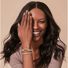 Load image into Gallery viewer, Lagos 18k Gold & Sterling Silver Interlocking Bracelet