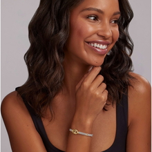 Load image into Gallery viewer, Lagos 18k Gold & Sterling Silver Interlocking Bracelet