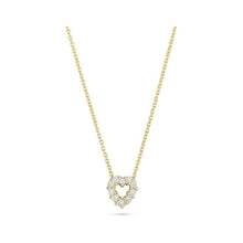 Load image into Gallery viewer, Roberto Coin 18K Yellow Gold Ruby Heart Reversible Pendant