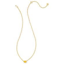 Load image into Gallery viewer, Kendra Scott Gold Cailin Golden Yellow Crystal Necklace