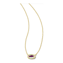 Load image into Gallery viewer, Kendra Scott Gold Grayson Necklace in Dichroic Glass