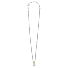 Load image into Gallery viewer, Lagos Sterling Silver Luna 18K Gold Luna Pearl Lux Necklace