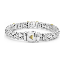 Load image into Gallery viewer, Lagos 18K and Sterling Silver Luna Lux Pearl Caviar Bracelet