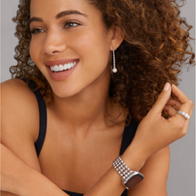 Load image into Gallery viewer, Lagos Stainless Steel Infinite Caviar Beaded Watch Bracelet 38-45mm