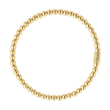 Load image into Gallery viewer, Lagos 18K Caviar Gold 4mm Ball Stretch Bracelet