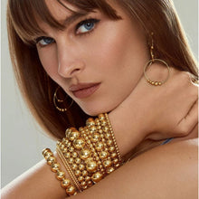 Load image into Gallery viewer, Lagos 18K Caviar Gold 4mm Ball Stretch Bracelet