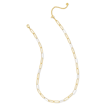 Load image into Gallery viewer, Kendra Scott Ainsley Convertible Chain Enamel Necklace