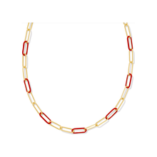 Load image into Gallery viewer, Kendra Scott Ainsley Convertible Chain Enamel Necklace