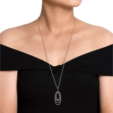 Load image into Gallery viewer, Gabriel  Silver Bujukan and Rope Circle Pendant Necklace