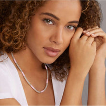 Load image into Gallery viewer, Lagos Sterling Silver 18" Pink Caviar Station Necklace