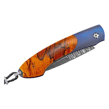 Load image into Gallery viewer, William Henry Spearpoint "Blue Beech" Knife