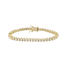 Load image into Gallery viewer, Not Your Basic Diamondette Tennis Bracelet