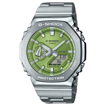 Load image into Gallery viewer, G-Shock G-Steel Silver & Lime Green