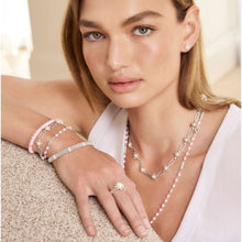 Load image into Gallery viewer, Lagos Sterling Silver Pink Caviar 5mm Ceramic Bracelet