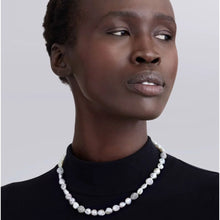 Load image into Gallery viewer, Lagos Sterling Silver Fleur Keishi Pearl Strand Necklace, 18"