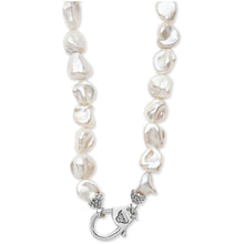 Load image into Gallery viewer, Lagos Sterling Silver Fleur Keishi Pearl Strand Necklace, 18"