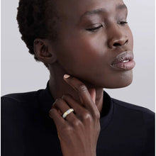 Load image into Gallery viewer, Lagos 18K & Sterling Silver Signature 6mm Caviar Diamond Station Band