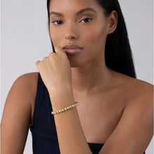 Load image into Gallery viewer, Lagos 18K Caviar Gold 6mm Ball Stretch Bracelet