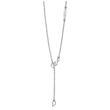 Load image into Gallery viewer, Lagos Sterling Silver Caviar Spark Diamond Small Linear Pendant Necklace