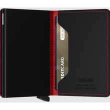 Load image into Gallery viewer, Secrid Slimwallet Fuel  Black & Red