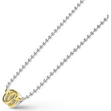 Load image into Gallery viewer, Lagos 18K & Sterling Silver Interlocking Pendant Necklace