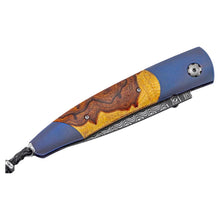 Load image into Gallery viewer, William Henry Lancet "Desert Blues" Knife