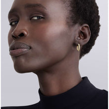 Load image into Gallery viewer, Lagos 18K & Sterling Silver Caviar Small Hoop Earrings