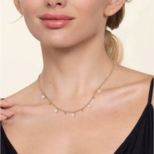Load image into Gallery viewer, Gabriel 14K Yellow Gold Bujukan Bead & Pearl Necklace