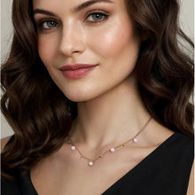 Load image into Gallery viewer, Gabriel 14K Yellow Gold Bujukan Bead & Pearl Necklace
