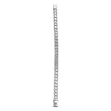 Load image into Gallery viewer, Lagos Sterling Silver Caviar Spark Diamond 11 Pave Station Bracelet