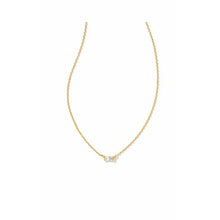 Load image into Gallery viewer, Kendra Scott Gold Juliette Necklace in White Crystal