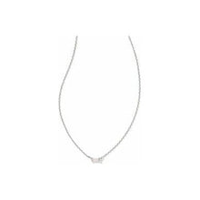 Load image into Gallery viewer, Kendra Scott Silver Juliette Necklace in White Crystal