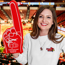 Load image into Gallery viewer, ISU Reggie Redbird Ruby & Diamond Pendant
