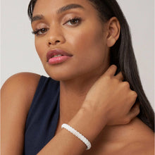 Load image into Gallery viewer, Lagos Sterling Silver White Caviar 9mm Ceramic Bracelet