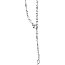 Load image into Gallery viewer, Lagos 18K and Sterling Silver Caviar Lux Diamond X Station Necklace