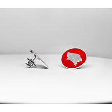 Load image into Gallery viewer, ISU Redbird Silhouette Lapel Pin