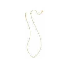 Load image into Gallery viewer, Kendra Scott Gold Juliette Necklace in White Crystal