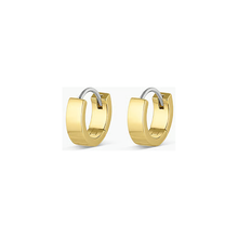 Load image into Gallery viewer, Gorjana Gold Rose Huggies
