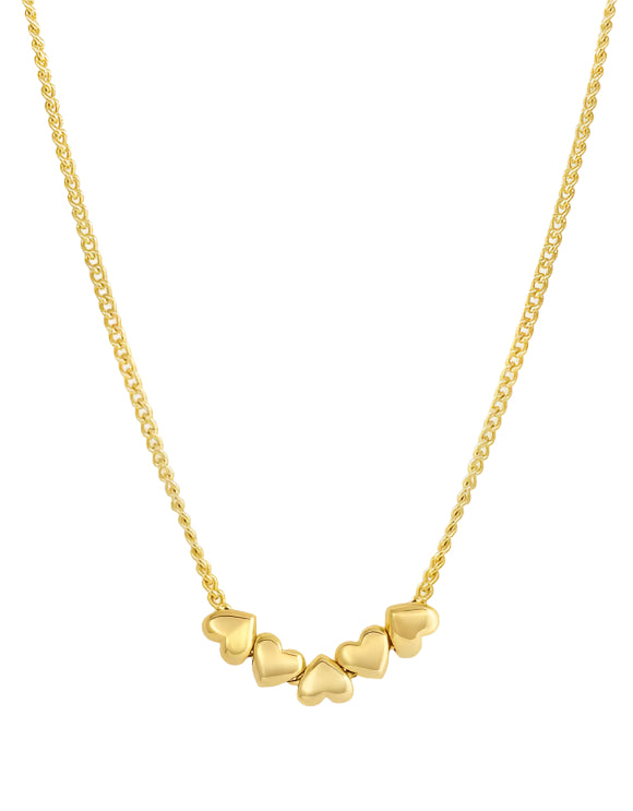 Gorjana Gold Lou Heart Necklace