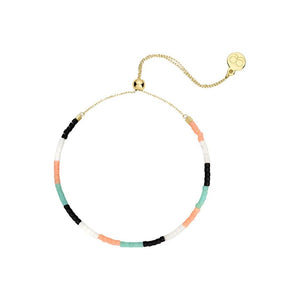 Gorjana Gigi Stripe Adjustable Palm Desert Bracelet