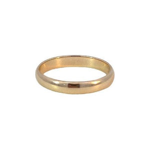 Estate 10K Plain 3mm Polished Band