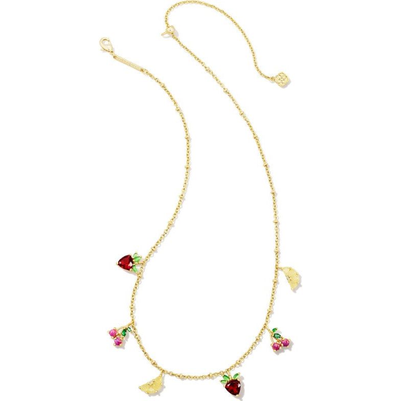 Kendra Scott Delicate Fruit Gold Chain Necklace