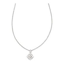 Load image into Gallery viewer, Kendra Scott Silver Dira Necklace in White Crystal

